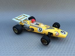 Scalextric C37 BRM Yellow Made in Spain Spanish 1:32 Slot Car Boxed