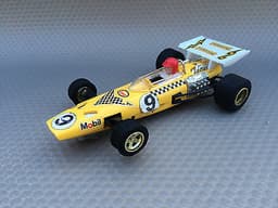 Scalextric C37 BRM Yellow Made in Spain Spanish 1:32 Slot Car Boxed
