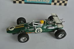 Scalextric "powersledge" INDIANAPOLIS LOTUS C9 Eng .1969 nice Vintage slot car