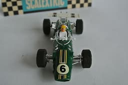 Scalextric "powersledge" INDIANAPOLIS LOTUS C9 Eng .1969 nice Vintage slot car