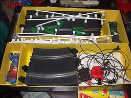 SCALEXTRIC V33 SET VINTAGE BENTLEY ALFA ROMEO 1960s