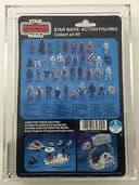 STAR WARS vintage ESB Hoth Trooper Lobot miscard 41 back Kenner AFA 75 RARE