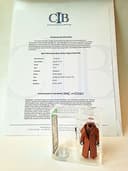 STAR WARS VINTAGE FIGURE VINYL CAPE JAWA 1977 HONG KONG AFA 85 & COA