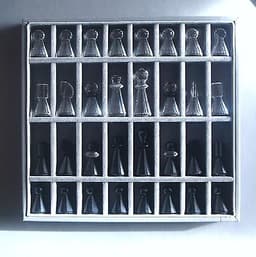Swarovski CHESS SET 1984 - 2007 MINT IN BOX / COA 155 753