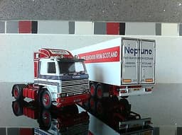 TEKNO HISTORIC COLLECTION NEPTUNE SEAFOODS FROM ABERDEEN SCANIA 142 AND FRIDGE