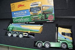 Tekno-Malcolm Scania R-serie Topline with kipper 3 axles OVP/NEW