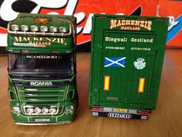 Tekno SCANIA Mackenzie Haulage Livestock Truck 1.50 - WSI - Corgi Modern Trucks