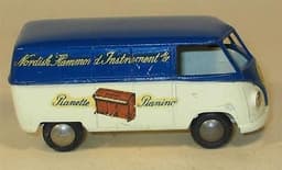TEKNO TOYS VOLKSWAGEN VAN "BRODR JORGENSEN". "NORDISK HAMMOND INSRUMENT" RARE