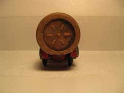 Vilmer Denmark ,RARE ITEM-Dodge truck with factorymade woodbarrel-1950\'s
