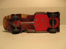Vilmer Denmark ,RARE ITEM-Dodge truck with factorymade woodbarrel-1950\'s
