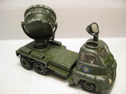 Vilmer,Denmark VERY RARE.3 axle Bedford military truck,w/huge spotlight,1960\'s.