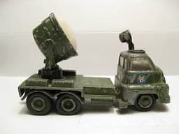 Vilmer,Denmark VERY RARE.3 axle Bedford military truck,w/huge spotlight,1960\'s.