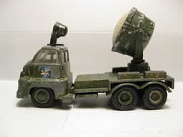 Vilmer,Denmark VERY RARE.3 axle Bedford military truck,w/huge spotlight,1960\'s.