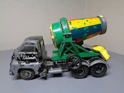 VILMER DENMARK VINTAGE 1950\'S BEDFORD CONCRETE TRUCK VERY RARE ITEM