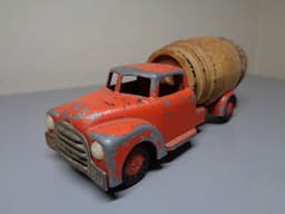 VILMER DENMARK VINTAGE 1950\'S DODGE BARREL TRUCK VERY RARE ITEM GOOD CONDITION