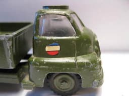 Vilmer toys, Denmark VERY RARE. Bedford 3 axles truck,military truck,1960\'s
