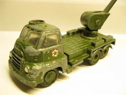 Vilmer toys, Denmark VERY RARE ITEM . Bedford ,military tow truck ,1960\'s.