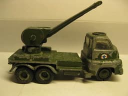 Vilmer toys, Denmark VERY RARE ITEM . Bedford ,military tow truck ,1960\'s.