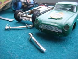 Vintage 1960`s Revell Aston Martin DB-5 1/32 Slot Car, Boxed, needs attn. R3108