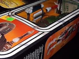 Vintage~1977~1978~1979~Star~Wars~12"~13"~BOBA~FETT~Large~Doll~Blaster~back~case~