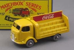 Vintage 60\'s Matchbox 37 Coca Cola Delivery MINT BOXED BEAUTY