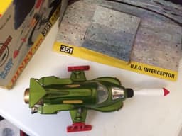 Vintage Dinky351 UFO Interceptor(1st Issue)Boxed.Rare.