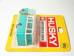 Vintage HUSKY #57 DUPLA VISTA COACH - GREAT BRITAIN - MIP - 1960s