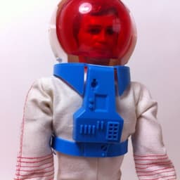 Vintage Kenner 1970s Six 6 Million Dollar Bionic Man Mission Mars Doll & Uniform