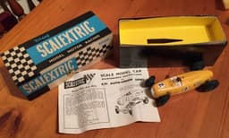 Vintage Scalextric C71 Auto Union Original 1960s - Stunning With Excellent Box