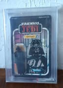 Vintage Star Wars 1983 ROTJ Darth Vader Lili Ledy Kenner MOC 80 NM AFA Graded