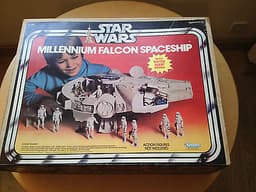VINTAGE STAR WARS MILLENNIUM FALCON KENNER - UNUSED CONDITION RARE STAR WARS BOX