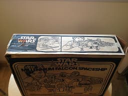 VINTAGE STAR WARS MILLENNIUM FALCON KENNER - UNUSED CONDITION RARE STAR WARS BOX