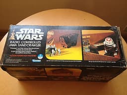 VINTAGE STAR WARS RADIO CONTROLLED JAWA SANDCRAWLER - KENNER