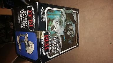 Vintage Star Wars ROTJ At-St walker MISB, C9 sealed box