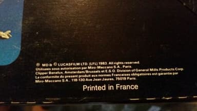 Vintage Star Wars ROTJ At-St walker MISB, C9 sealed box