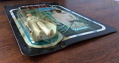 Vintage Star Wars ROTJ Original Princess Leia Organa Kenner 77 Back MOC AFA Case