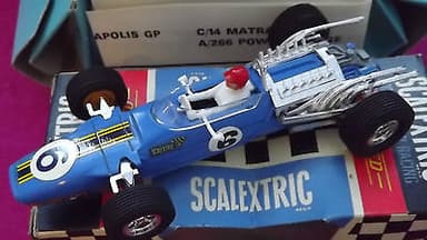 VINTAGE TRI-ANG SCALEXTRIC C14 MATRA MS11 1969-1970 BOXED ORIGINAL COMPLETE