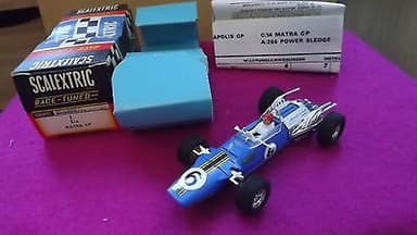 VINTAGE TRI-ANG SCALEXTRIC C14 MATRA MS11 1969-1970 BOXED ORIGINAL COMPLETE