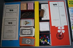 Vintage Waddington Go, The International Travel Game 1961 2Instructions included
