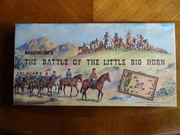 Waddington\'s 1964 Battle of the Little Big Horn board game