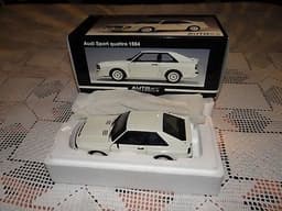 1/18 Audi Sport Quattro 1984 SWB (White) - Autoart