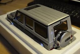 1/18 AUTOART MERCEDES-BENZ G55 AMG-WAGON IN SILVER-SUPER RARE-MINT CONDITION