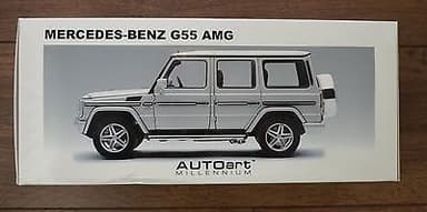 1/18 AUTOART MERCEDES-BENZ G55 AMG-WAGON IN SILVER-SUPER RARE-MINT CONDITION