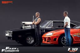 1/18 Fast & Furious Paul Walker Vin Diesel VERY RARE!!! figures for1:18 Autoart