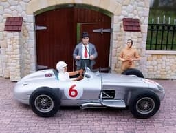 1/32 RESIN BODIED MERCEDES W196 SLOT CAR *UNIQUE* Mulsanne Models.*