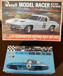 1/32 Revell 1965 Corvette Stingray GT slotcar racing body with chassis and box