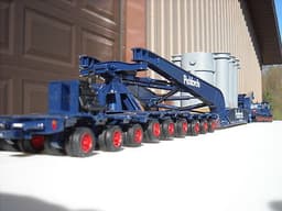 1/50 Huge Heavy Haulage 288 wheel Lowboy Trailer and Trucks, Corgi NZG