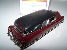 1955 Cadillac S&S Superline Victoria Hearse Sunset Coach Motor City 1/43 NB