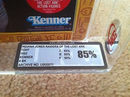 1982 Kenner Indiana Jones ROTLA Toht MOC Unpunched - UKG 85 85 90 Not AFA