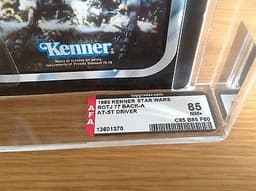 1983 Kenner Vintage Star Wars ROTJ 77 Back-A AT-ST Driver AFA 85 13601370
